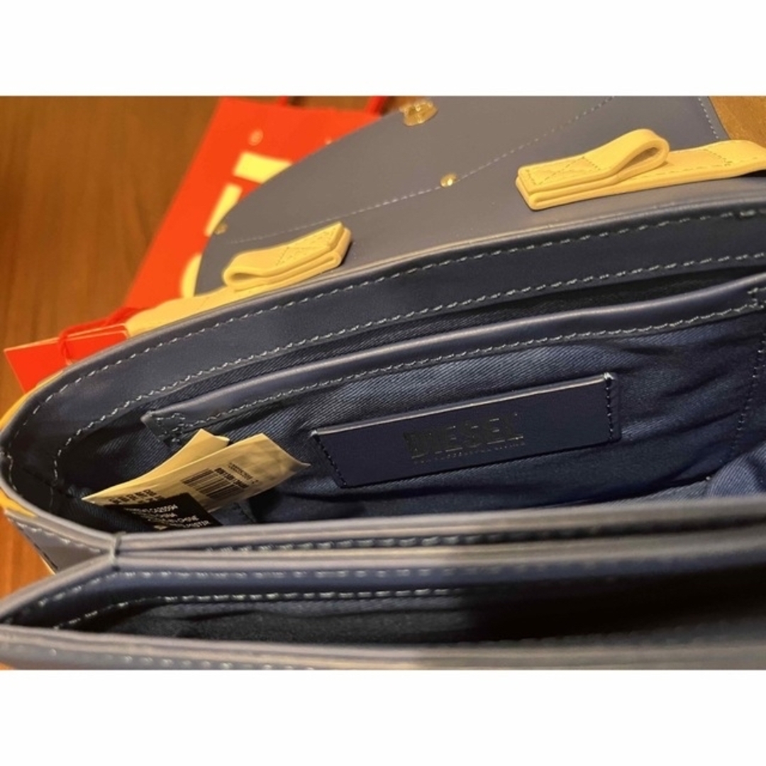本物☆DIESEL ハンドバッグ 1DR 新品未使用 ブルー×イエロー