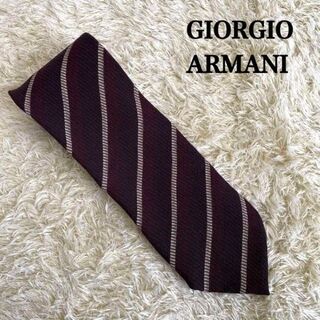 ジョルジオアルマーニ(Giorgio Armani)のGIORGIO ARMANI ジョルジオアルマーニ ネクタイ シルク イタリア.(ネクタイ)