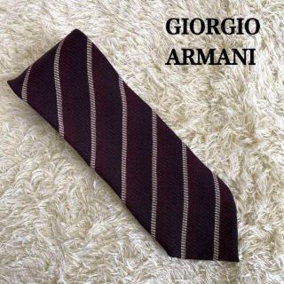 ジョルジオアルマーニ(GIORGIO ARMANI)のGIORGIO ARMANI ジョルジオアルマーニ ネクタイ シルク イタリア.(ネクタイ)