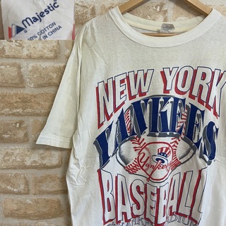 メジャーリーグベースボール(MLB)の【激レア】ニューヨーク・ヤンキース MLB ビックプリントTシャツ 1994(Tシャツ/カットソー(半袖/袖なし))