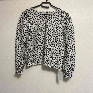 グレイル(GRL)のGRL カットソー トップス ヒョウ柄 長袖 (カットソー(長袖/七分))