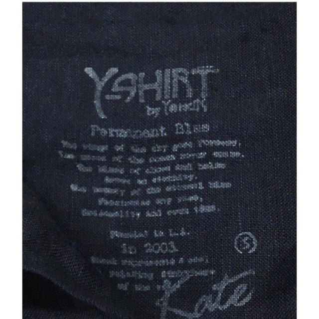 YANUK(ヤヌーク)の【新品】YANUK  ヤヌーク  リネンシャツ ネイビー  size S 日本製 メンズのトップス(シャツ)の商品写真
