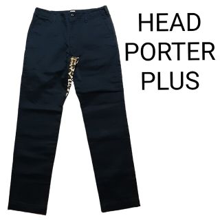 ヘッドポータープラス(HEAD PORTER +PLUS)のHEAD PORTER PLUS ヘッドポータープラス レオパードパンツ S(チノパン)