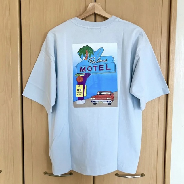 MONO-MART(モノマート)のモノマート　新品　コットン天竺 オーバーサイズ イラスト　ロゴ　プリント T メンズのトップス(Tシャツ/カットソー(半袖/袖なし))の商品写真