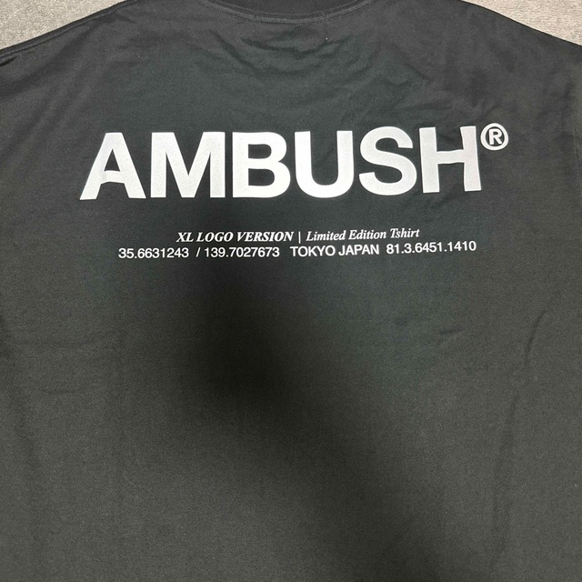 新品未使用 アンブッシュ AMBUSH Tシャツ ブラック