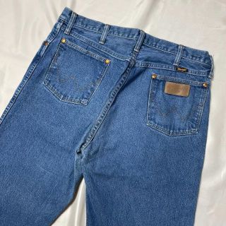 ラングラー(Wrangler)の美品 90s ラングラー 13MWZ USA製 濃紺 W36L34 ジーンズ(デニム/ジーンズ)