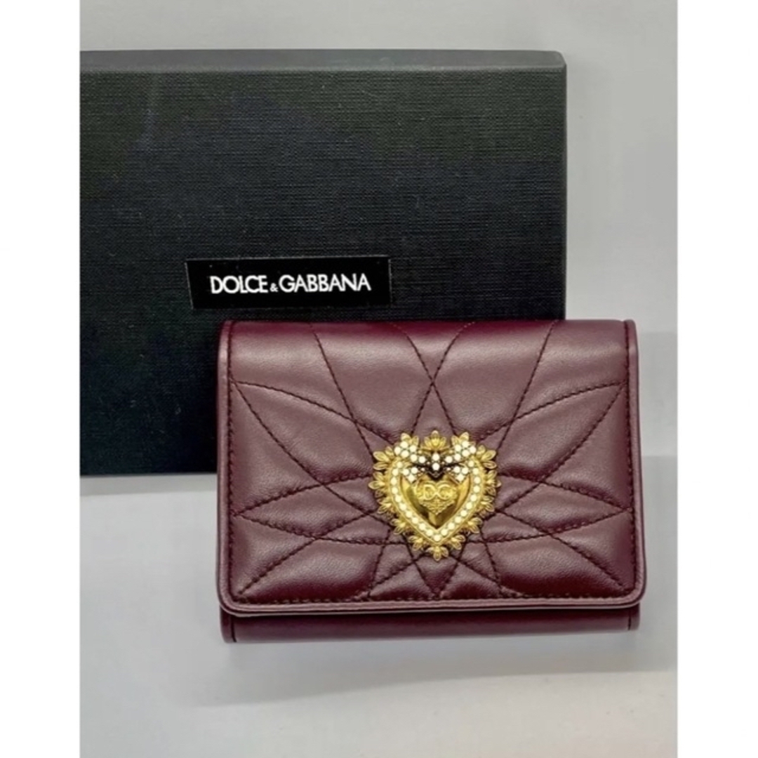 DOLCE&GABBANA - 【新品】DOLCE&GABBANA DEVOTION 三つ折り財布 ...