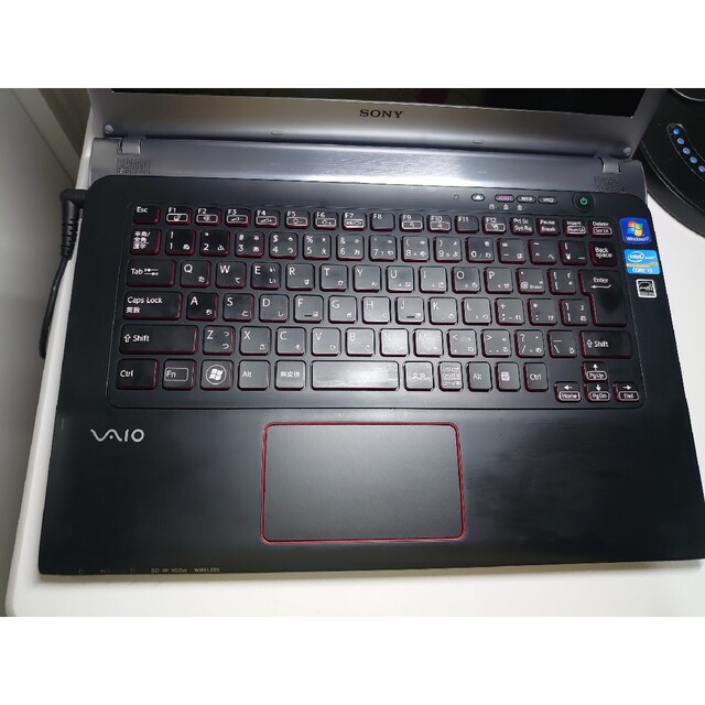 【良品】ソニー　VAIO ノートPC i3 SSD バッテリー良好　送料込 3