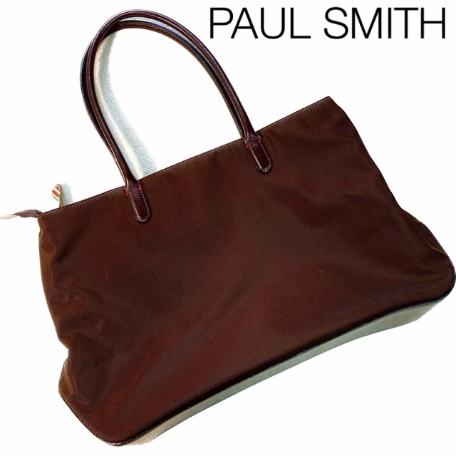 【PAUL SMITH】ポールスミス 薄型 トートバッグ ビジネスバッグ/A4可