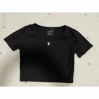 プレイボーイ(PLAYBOY)のエゴイスト　プレイボーイ  クロップドトップス　Tシャツ　EGOIST(Tシャツ(半袖/袖なし))