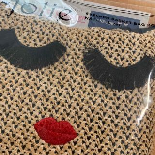 アジョリー(a-jolie)のa-jolie EYELASH BASKET BAG BOOK NATURAL (かごバッグ/ストローバッグ)