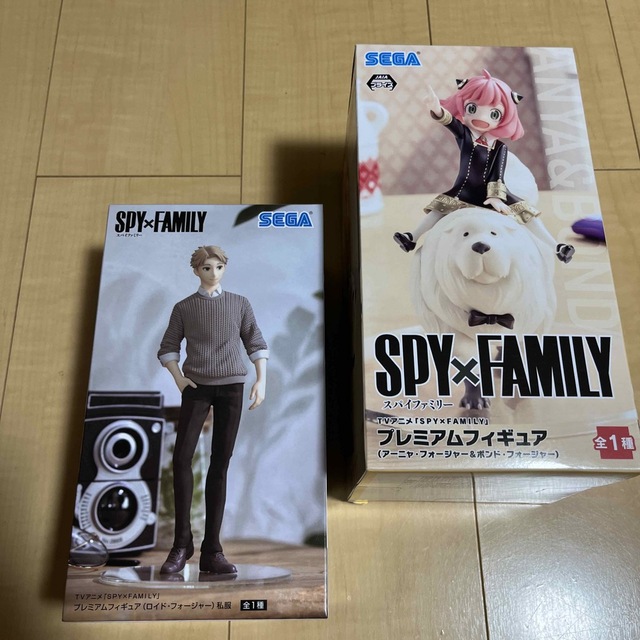 「SPY×FAMILY」ロイド・アーニャ＆ボンドフィギュア