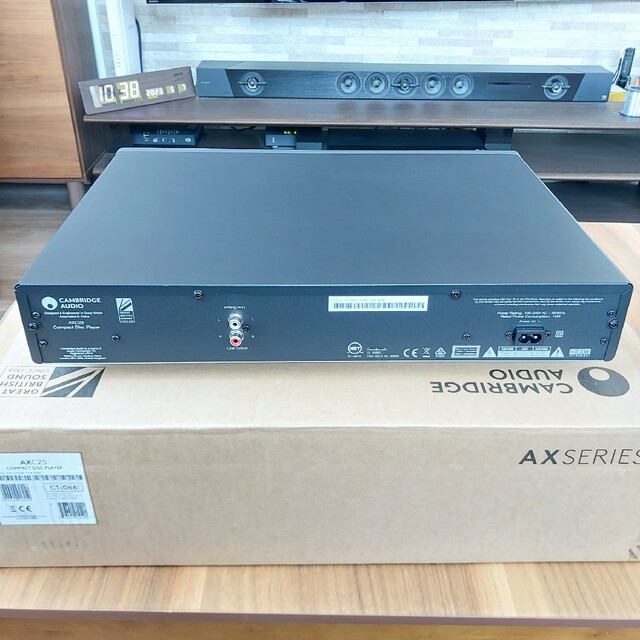 ☆新品・展示品未使用☆AXC25 Cambridge Audio CDプレーヤー