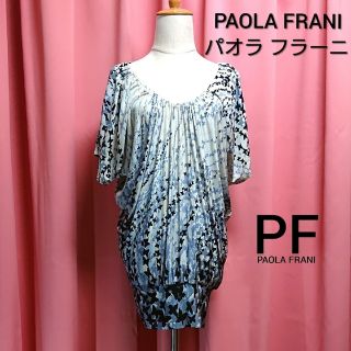 パオラフラーニ(PAOLA FRANI)のイタリア／PAOLA FRANI／パオラフラーニ／チュニック／トップス／蝶柄(チュニック)