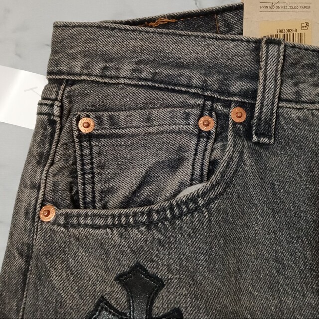 Levi's 501(W36 / 94cm)クロスパッチカスタム