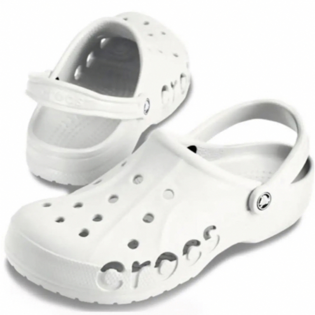 crocs(クロックス)の新品 25㎝ クロックス バヤ ホワイト レディースの靴/シューズ(サンダル)の商品写真