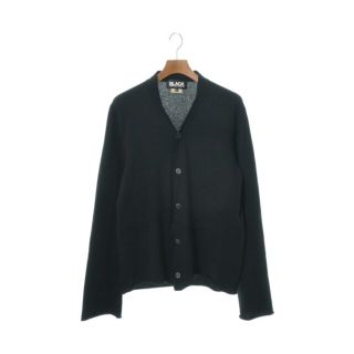 ブラックコムデギャルソン(BLACK COMME des GARCONS)のBLACK COMME des GARCONS カーディガン L 黒 【古着】【中古】(カーディガン)