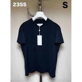 新品 S 23SS マルジェラ バブルロゴTシャツ 黒系統 4721