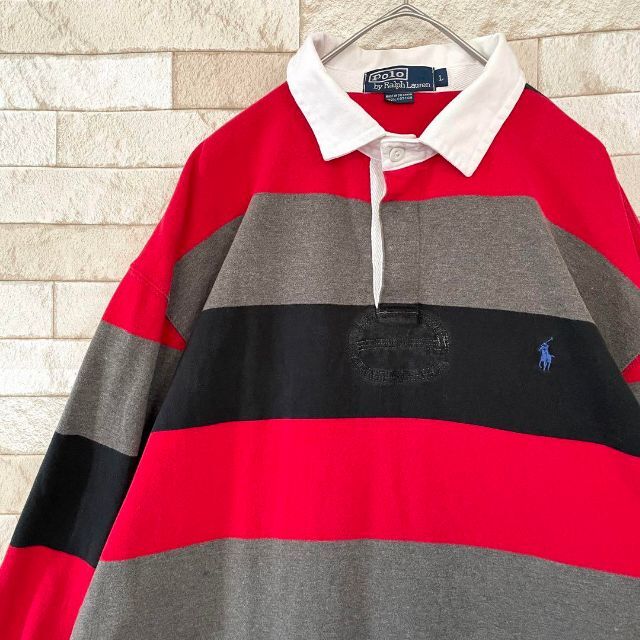 POLO RALPH LAUREN - ラルフローレン ラガーシャツ 長袖 ボーダー