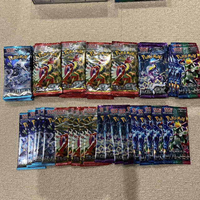 ポケモンカード バラ 90パック※ スカバイex トリプレットなど重量