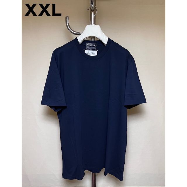 新品 XXL 23ss マルジェラ パックT Tシャツ ネイビー 4727A-