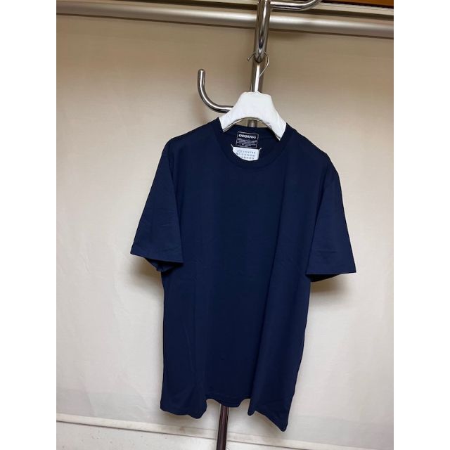 新品 XXL 23ss マルジェラ パックT Tシャツ ネイビー 4727A 3