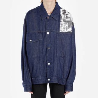 ラフシモンズ(RAF SIMONS)の【最終値下げ】RAF SIMONS デニムジャケット(Gジャン/デニムジャケット)