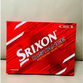 スリクソン(Srixon)のスリクソンボール　ディスタンス　ホワイトボール 1ダース(ゴルフ)