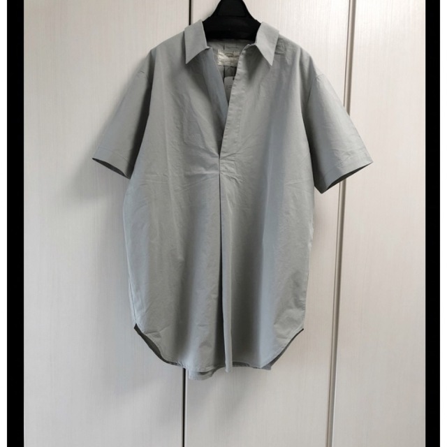 Ungrid(アングリッド)の新品 ハーフスリーブスキッパーシャツ レディースのトップス(シャツ/ブラウス(半袖/袖なし))の商品写真