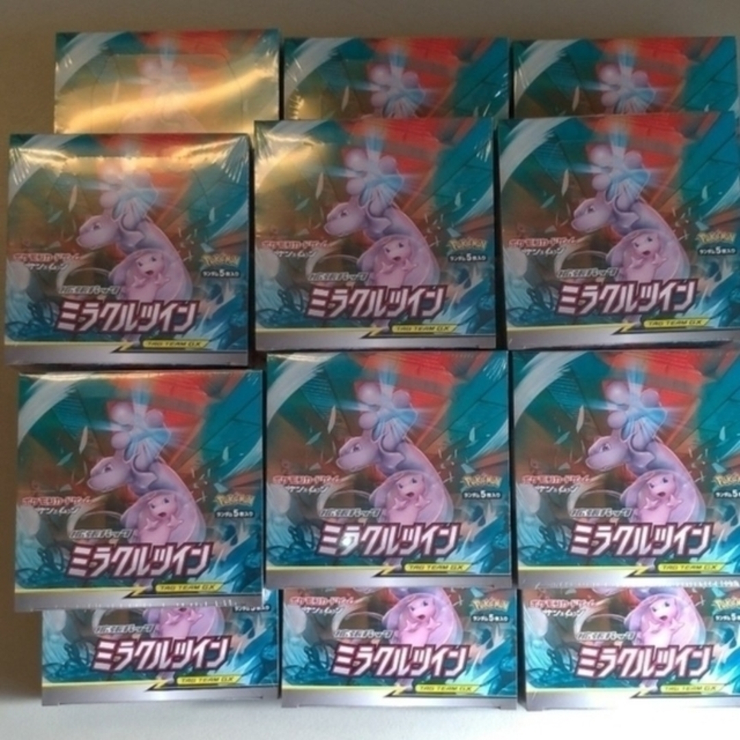 ミラクルツイン　10BOX シュリンク付　未開封　ポケモンカード