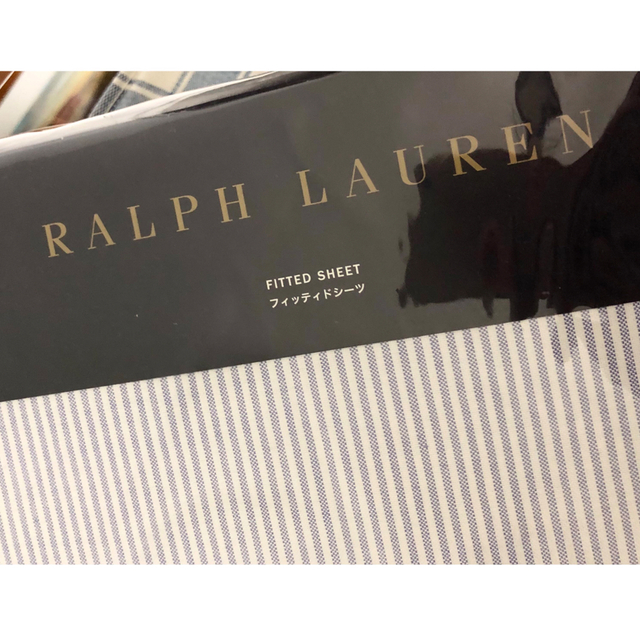 Ralph Lauren(ラルフローレン)のラルフ フィッティドシーツ　　　　　　ダブルサイズ　※新品未開封 インテリア/住まい/日用品の寝具(シーツ/カバー)の商品写真