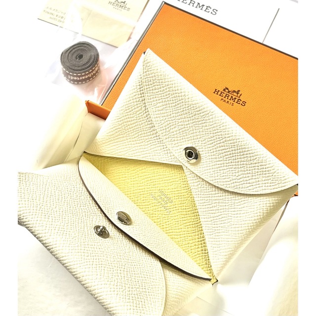 Hermes - 【新品未使用】エルメス カルヴィデュオ ナタ×ジョーヌ ...