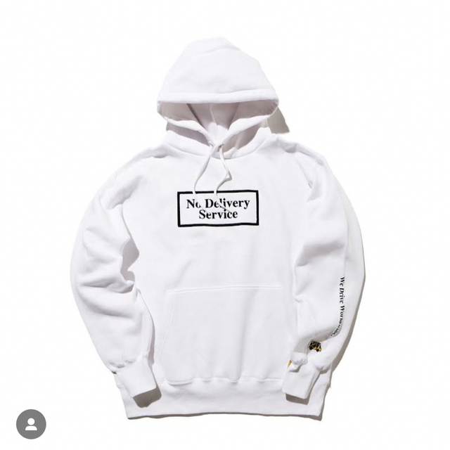 FR2 DOKO? No Delivery Service Hoodie L