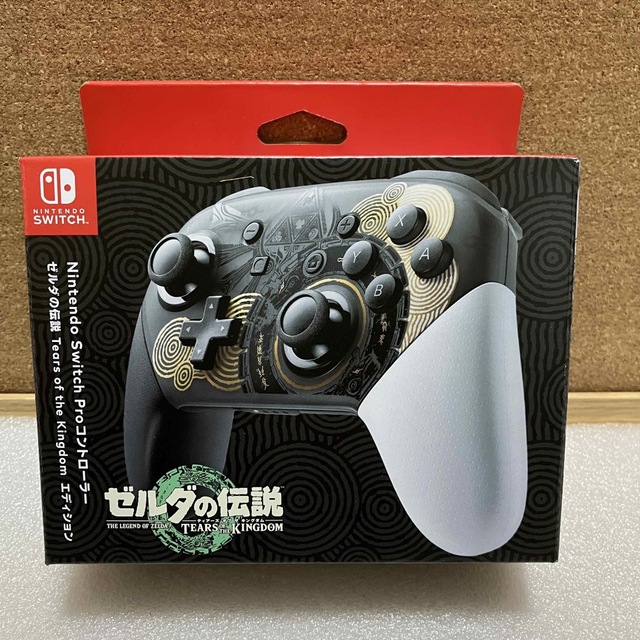 新品未開封】Switch Proコントローラー ゼルダ プロコン ティアキン