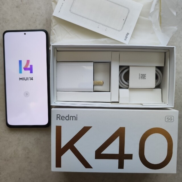 Redmi K40 128g/8g Snapdragon870搭載　POCO化済