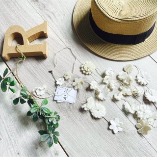 45rpm - 45R フェルトフラワーのいろいろネックレス 45rpmの通販 by