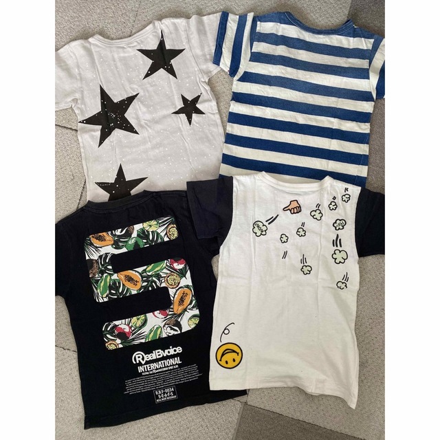 BREEZE(ブリーズ)の【BREEZE】半袖Tシャツ4枚×ハーフパンツ2枚　130 キッズ/ベビー/マタニティのキッズ服男の子用(90cm~)(Tシャツ/カットソー)の商品写真