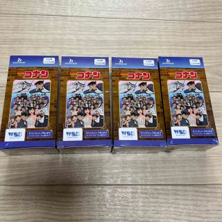 ブシロード(BUSHIROAD)の名探偵コナン　ヴァイスシュヴァルツブラウ　BOX 4個(シングルカード)