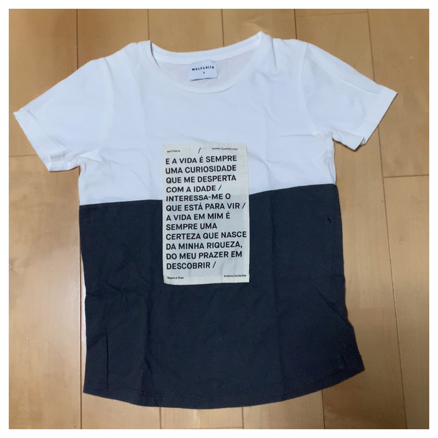 bobo chose(ボボチョース)のWOLF&RITA  バイカラーTシャツ　6Y:116-122cm キッズ/ベビー/マタニティのキッズ服男の子用(90cm~)(Tシャツ/カットソー)の商品写真