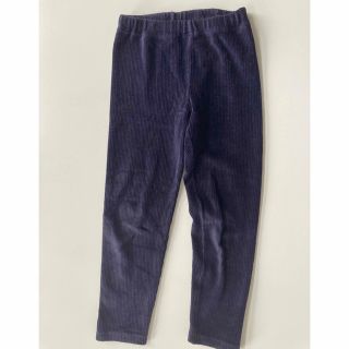 ユニクロ(UNIQLO)の【同梱200円】110 ユニクロ　レギンス　スパッツ　タイツ　ネイビー(パンツ/スパッツ)