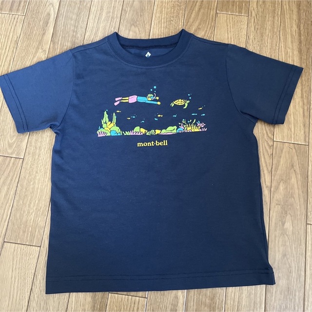 mont bell(モンベル)のモンベル　キッズ　Tシャツ　120 キッズ/ベビー/マタニティのキッズ服男の子用(90cm~)(Tシャツ/カットソー)の商品写真