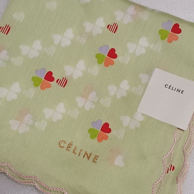 celine(セリーヌ)の値下げ📌セリーヌ☆大判ハンカチ❤️ レディースのファッション小物(ハンカチ)の商品写真