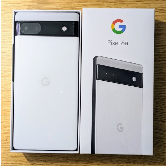 新品未使用 Google Pixel 6a 128GB Chalk SIMフリー