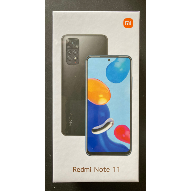 顔指紋認証CPUコア数Redmi Note11 新品未開封　レドミノート11 スターブルー