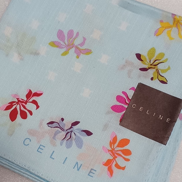 celine(セリーヌ)の値下げ📌セリーヌ☆大判ハンカチ レディースのファッション小物(ハンカチ)の商品写真