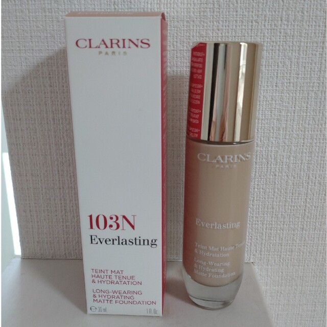 CLARINS(クラランス)のクラランス エヴァーラスティングロングウェア103N コスメ/美容のベースメイク/化粧品(ファンデーション)の商品写真