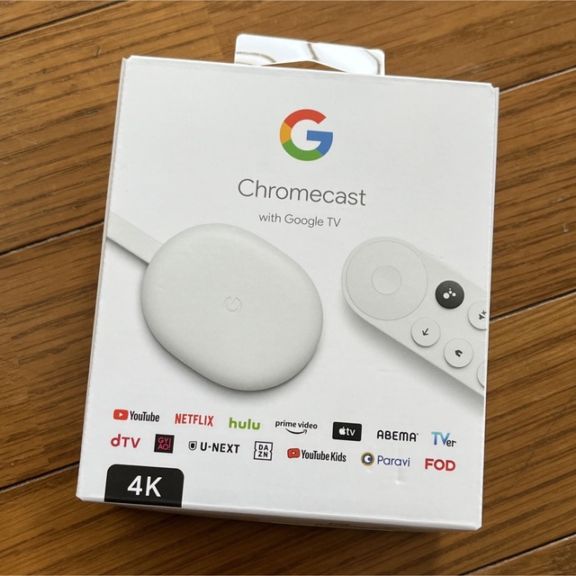 【4K対応】Chromecast with Google TV 4K Show