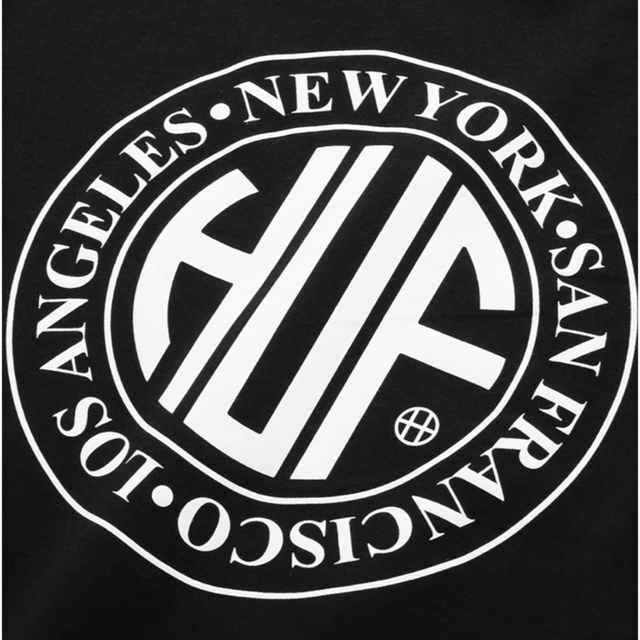 HUF(ハフ)のHUF Tシャツ　黒　L 新品未使用　 メンズのトップス(Tシャツ/カットソー(半袖/袖なし))の商品写真