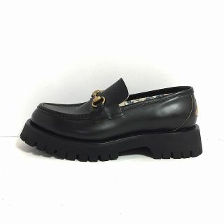 Gucci - グッチ ローファー 7 1/2 ホースビット 黒の通販|ラクマ