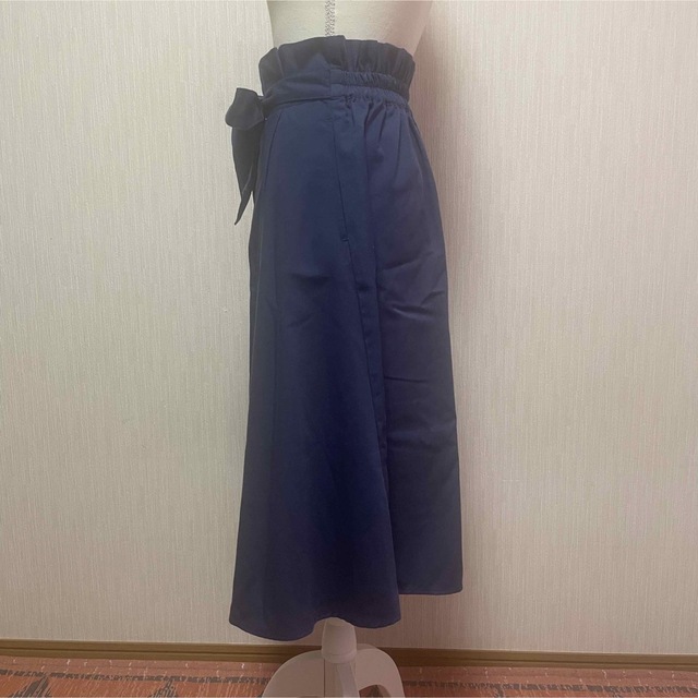 AMERICAN HOLIC(アメリカンホリック)のAMERICAN HOLIC フレアスカート サックス レディースのスカート(ひざ丈スカート)の商品写真